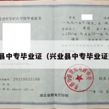 兴业县中专毕业证（兴业县中专毕业证查询）