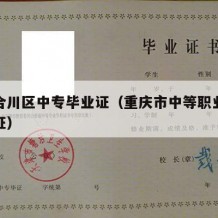 重庆合川区中专毕业证（重庆市中等职业学校毕业证）