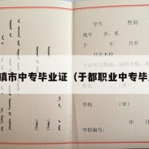 景德镇市中专毕业证（于都职业中专毕业证）