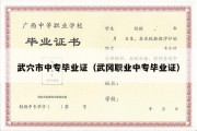 武穴市中专毕业证（武冈职业中专毕业证）