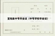 宜阳县中专毕业证（中专学校毕业证）